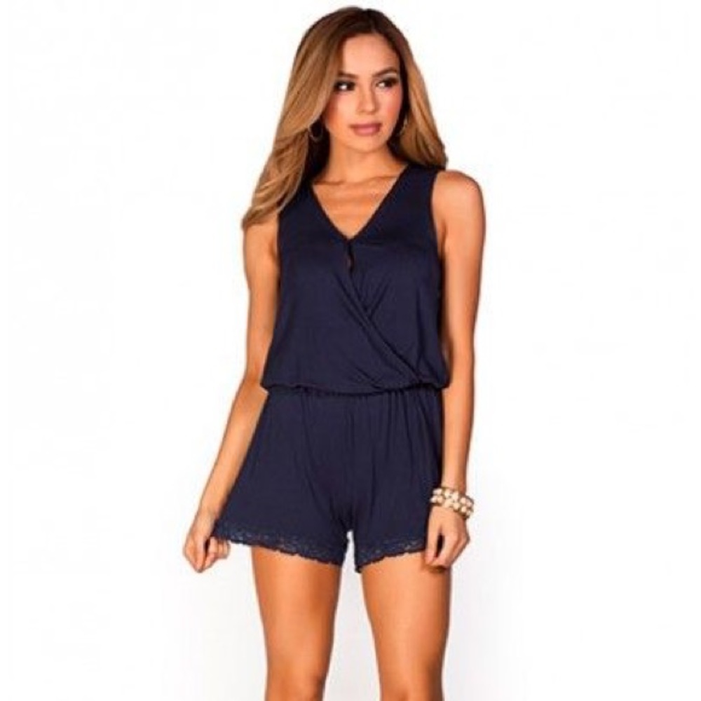 Teal romper